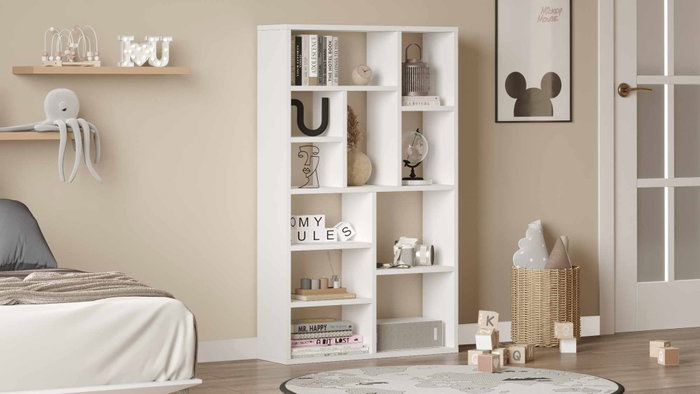 Hanah Home Kor1-W Estantería Blanca